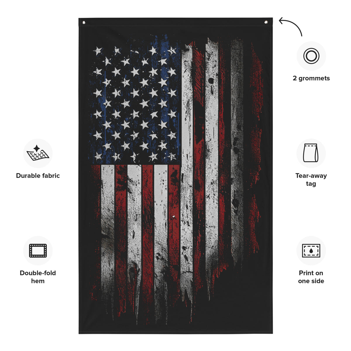 American Flag 3.0 Wall Flag