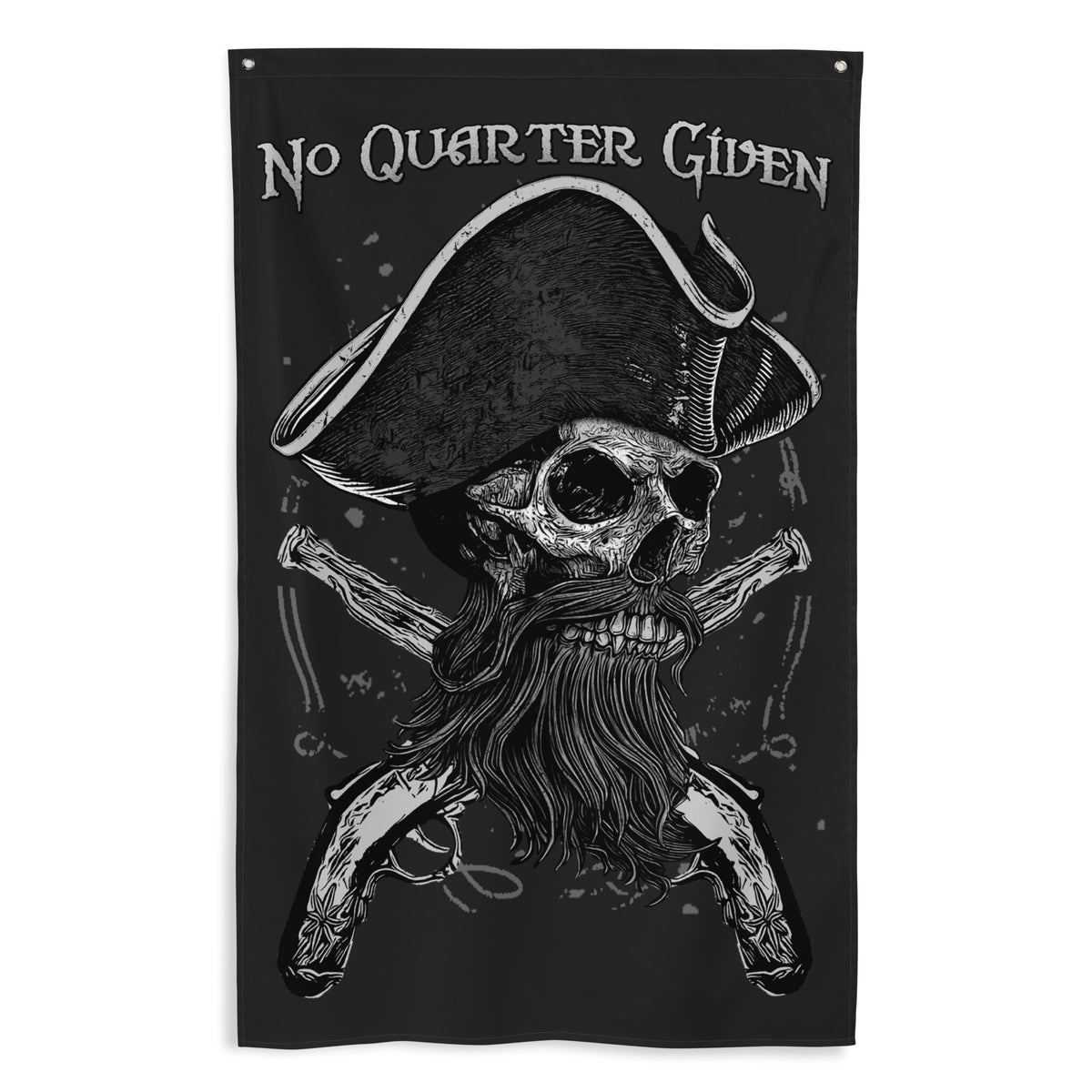 No Quarter Given Wall Flag