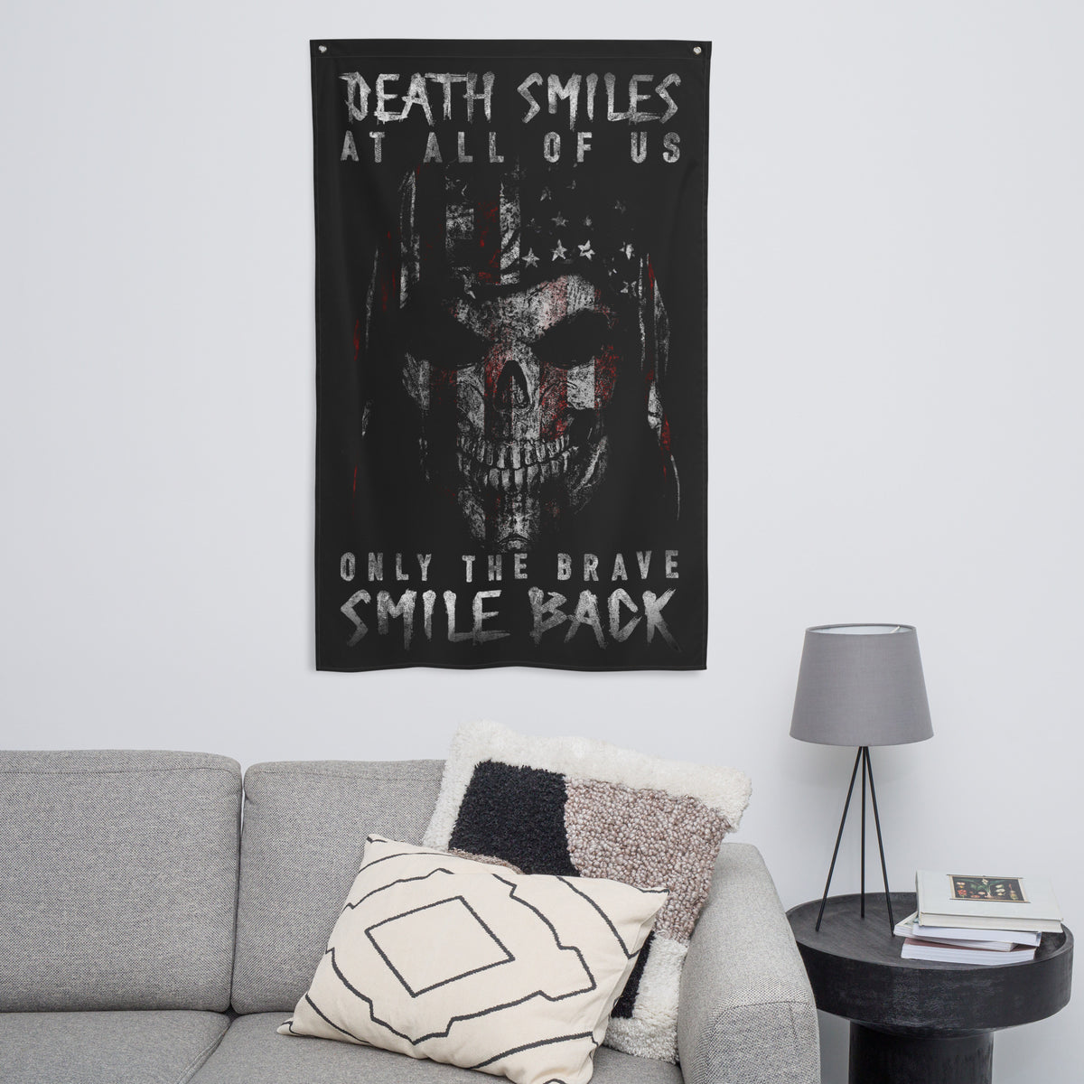 Reaper: Smile Back Remastered Wall Flag
