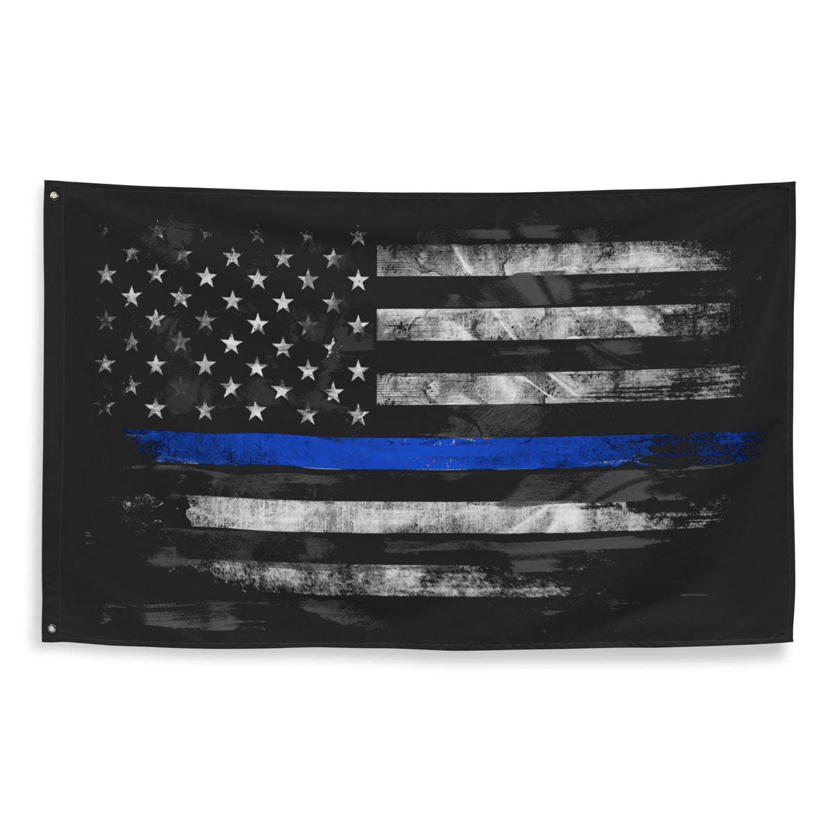 Thin Blue Line Flag 2.0 Front Wall Flag