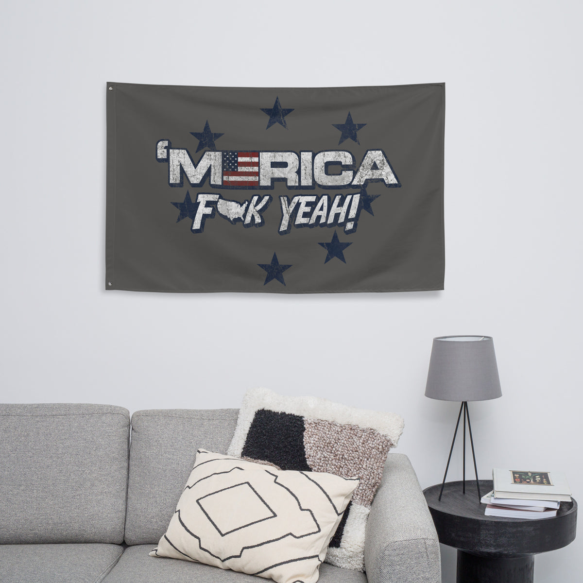 Merica Wall Flag