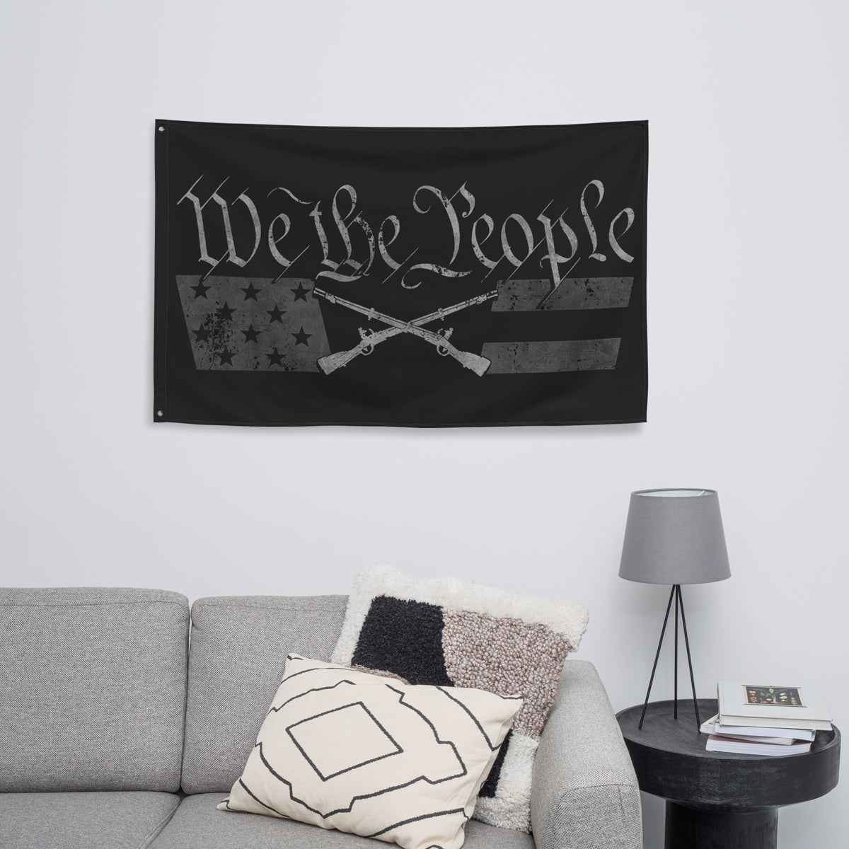 We The People Logo Wall Flag