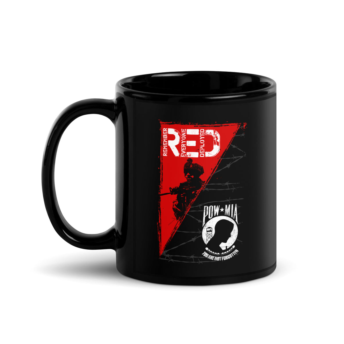 RED/POW/MIA Mug