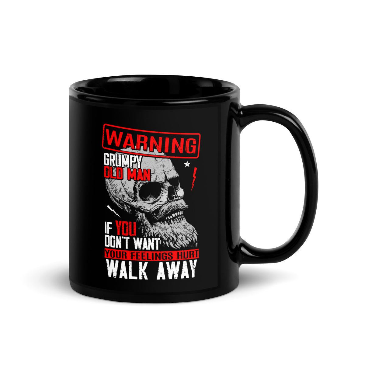 Warning: Grumpy Old Man Mug