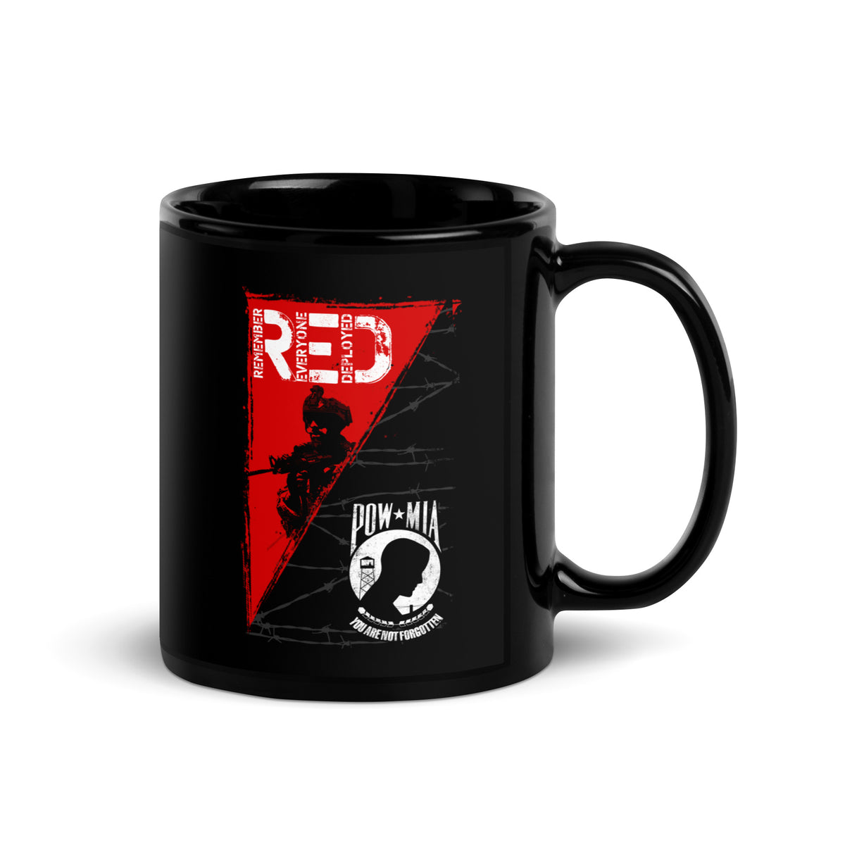 RED/POW/MIA Mug