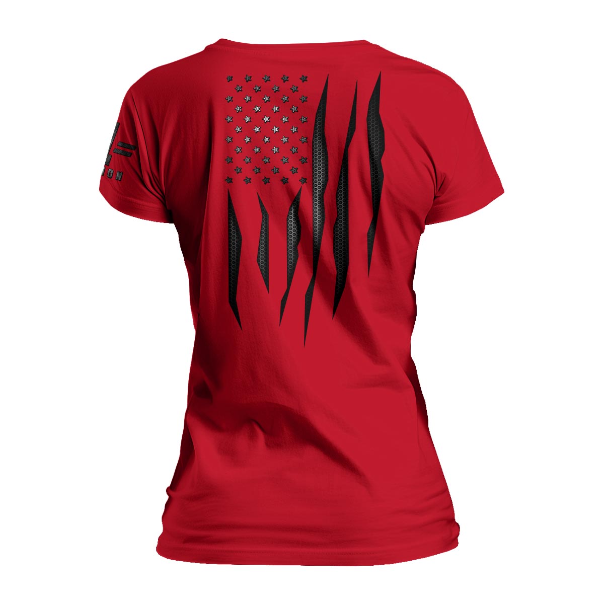 Carbon Onyx American Flag Women&#39;s Relaxed Fit