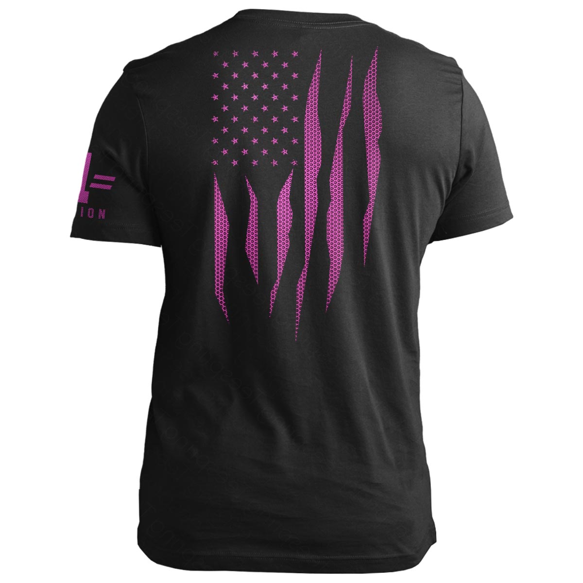 Pink Carbon Onyx American Flag