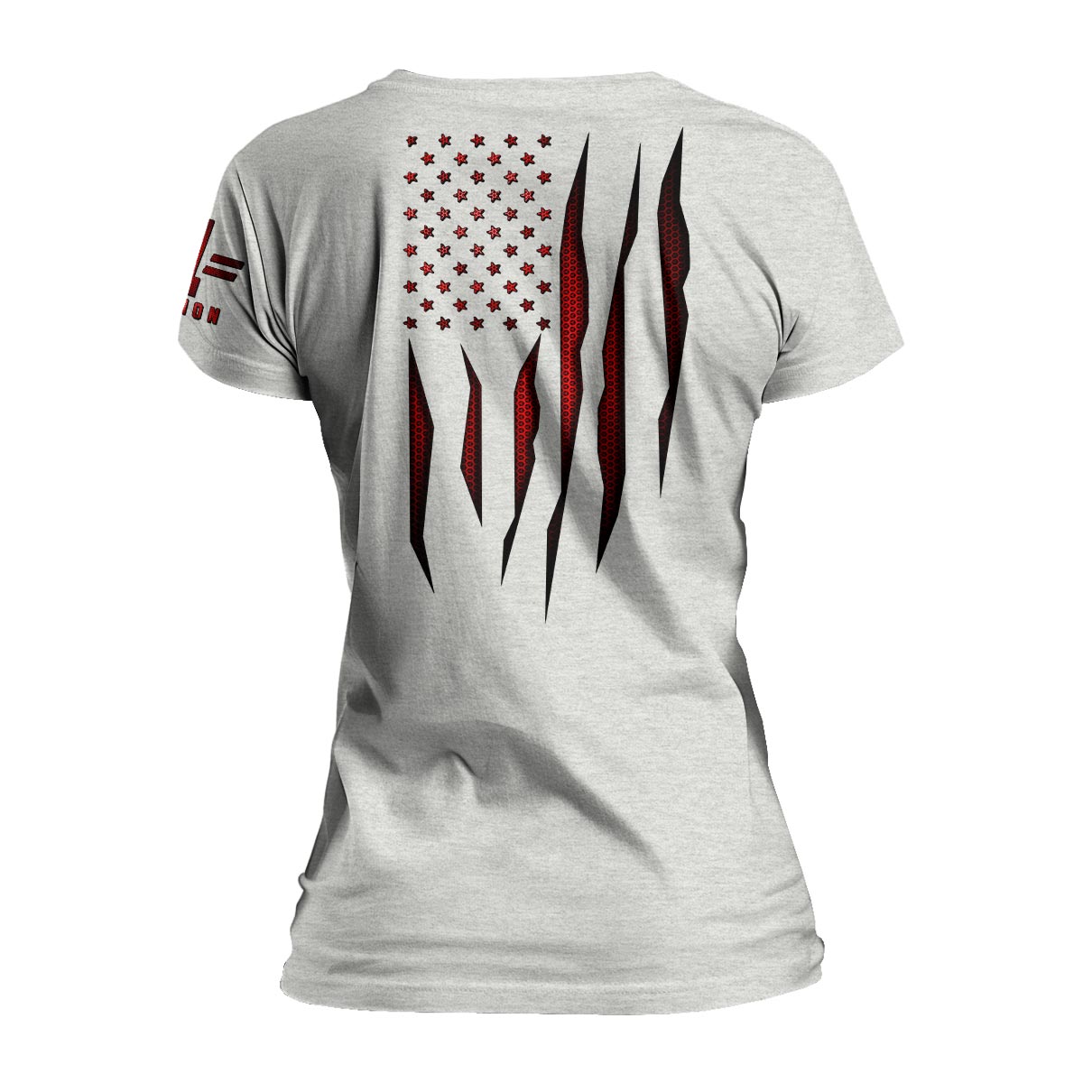 Red Carbon Onyx Flag Women&#39;s Relaxed Fit
