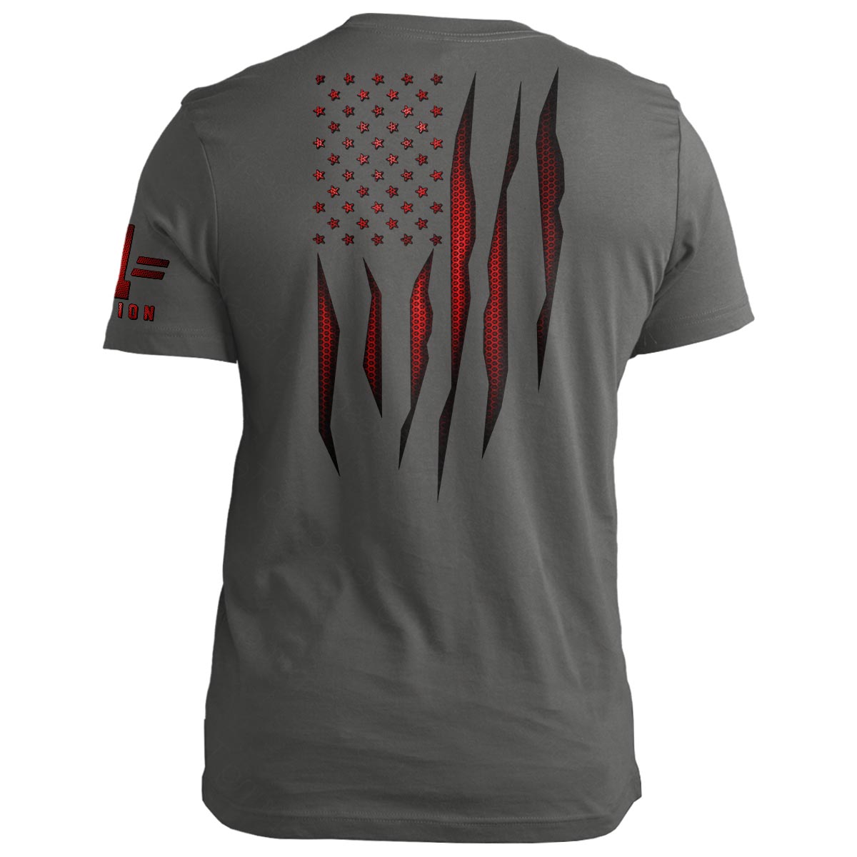 Red Carbon Onyx American Flag