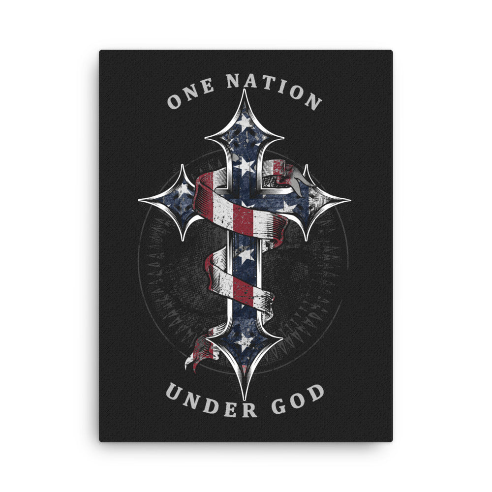 One Nation Under God: Original Canvas