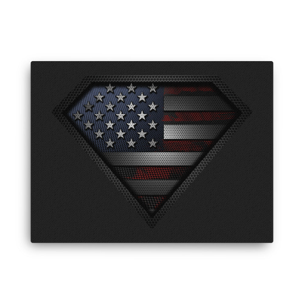 Super Patriot Carbon Color Onyx Canvas