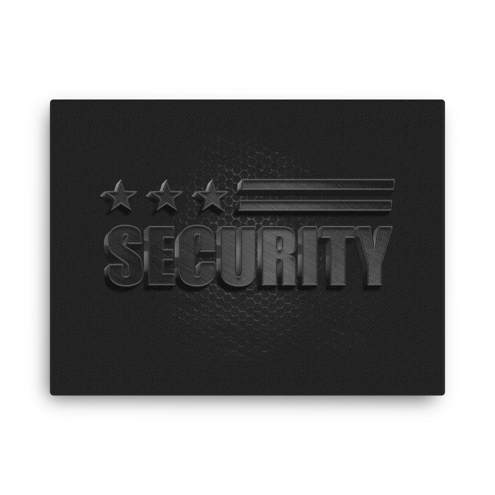 Security Black Carbon Canvas