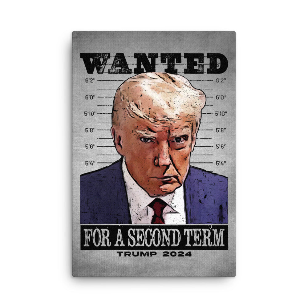 Trump: Wanted Canvas
