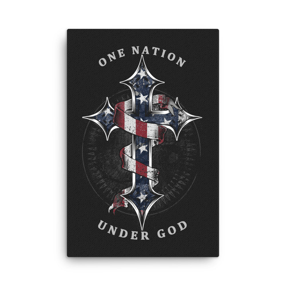One Nation Under God: Original Canvas