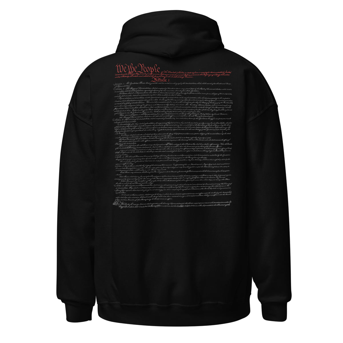 The Constitution Onyx Hoodie