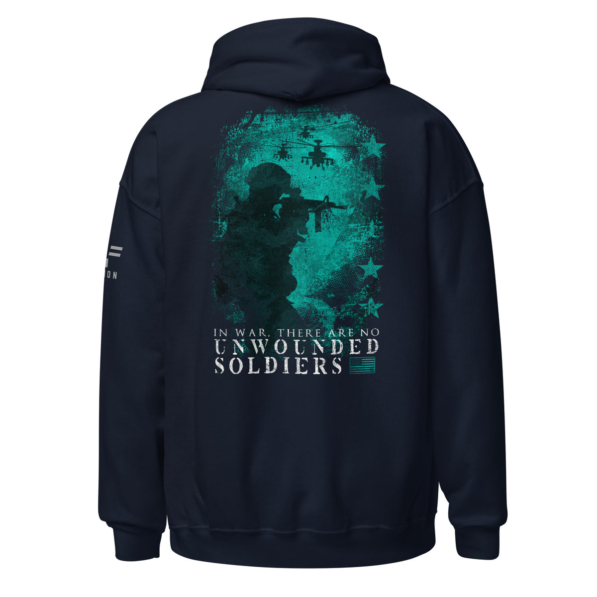 PTSD: No Unwounded Soldiers Hoodie