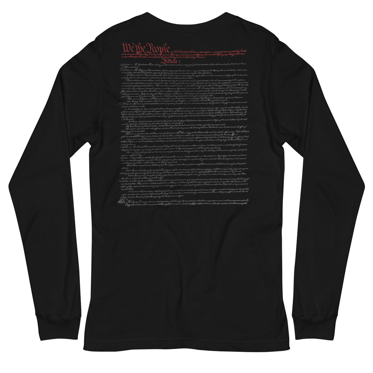 The Constitution Onyx Long Sleeve