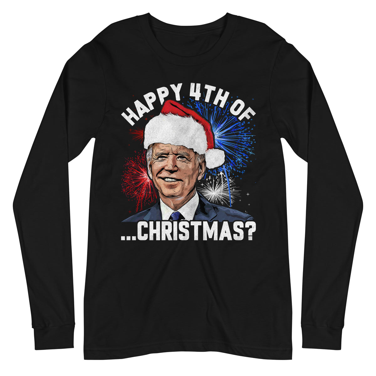 Happy 4th of Christmas Long Sleeve