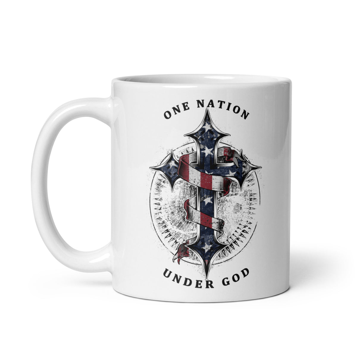 One Nation Under God: Light Mug