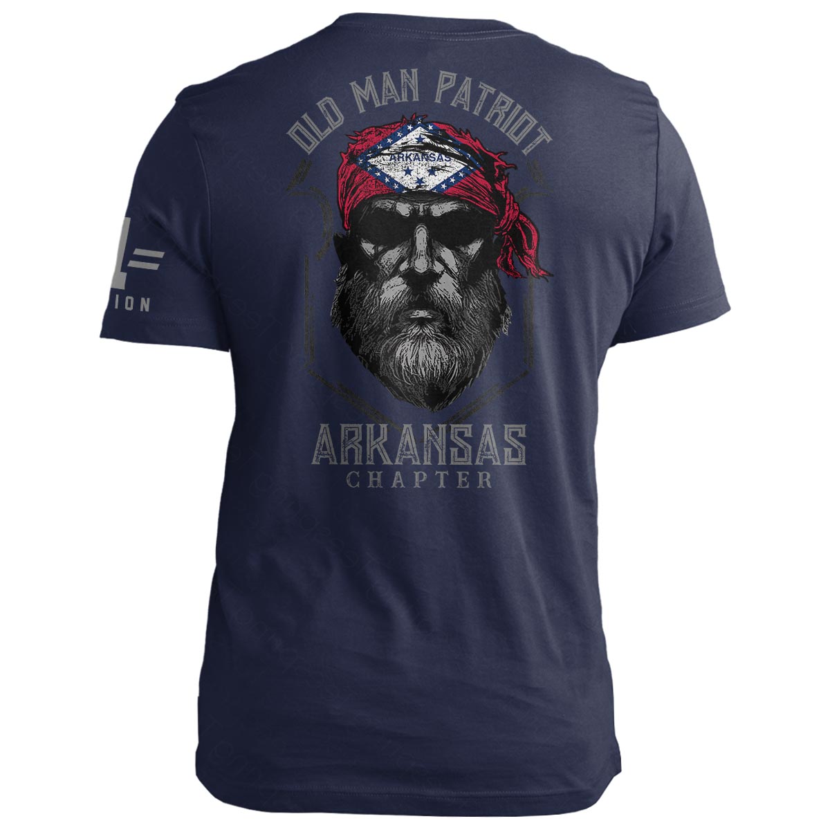 Arkansas Old Man Patriot