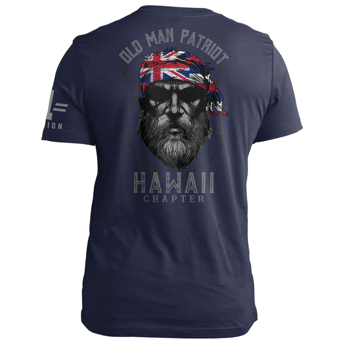 Hawaii Old Man Patriot