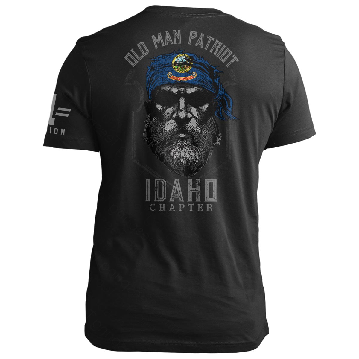 Idaho Old Man Patriot
