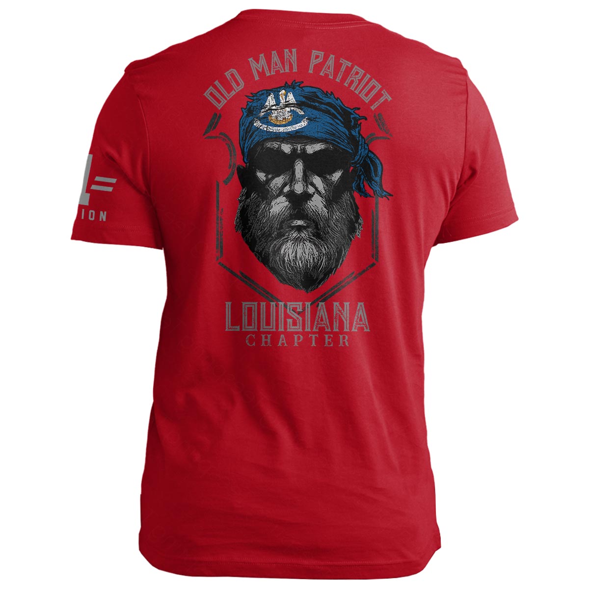 Louisiana Old Man Patriot