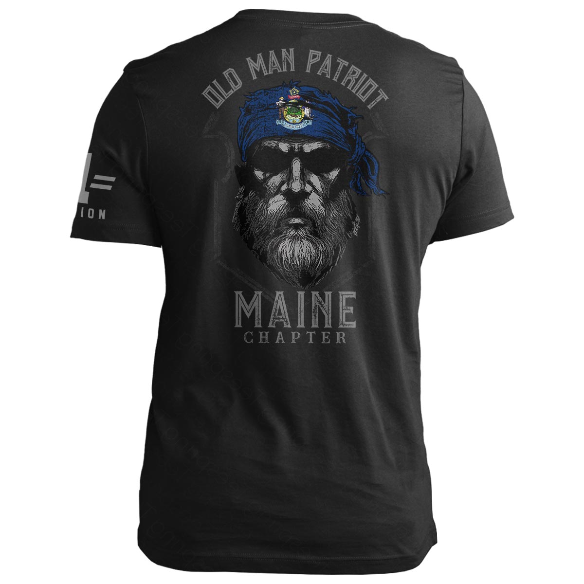 Maine Old Man Patriot