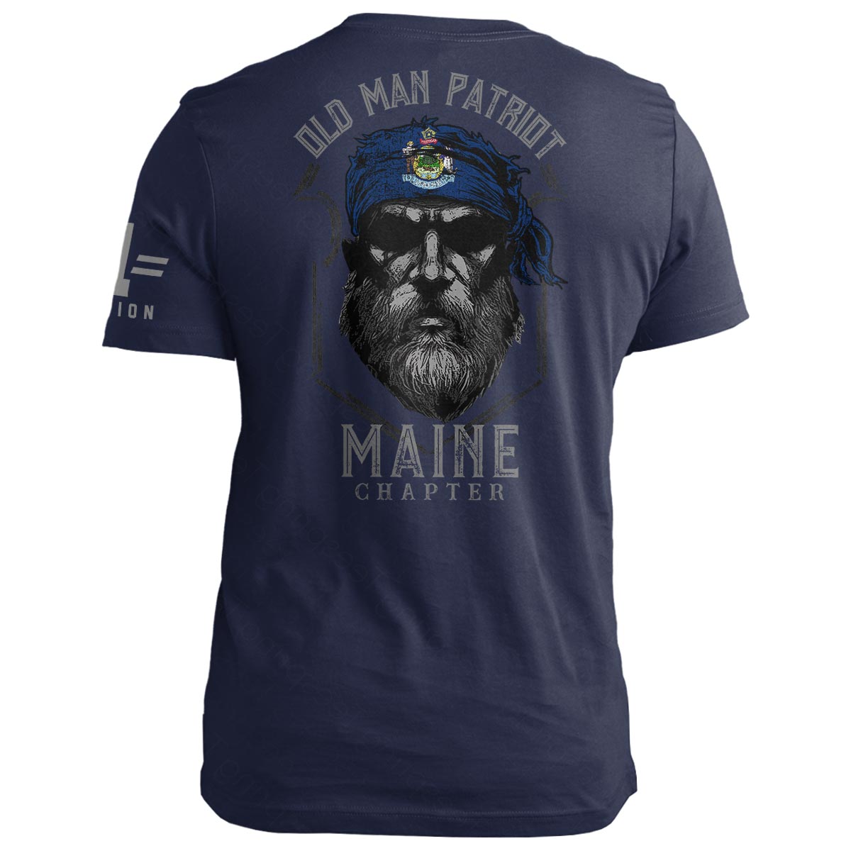 Maine Old Man Patriot