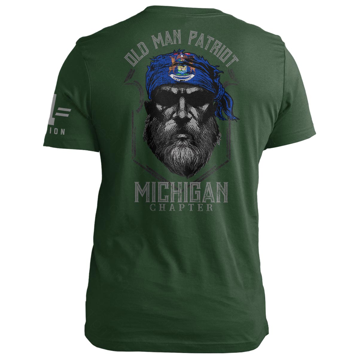Michigan Old Man Patriot