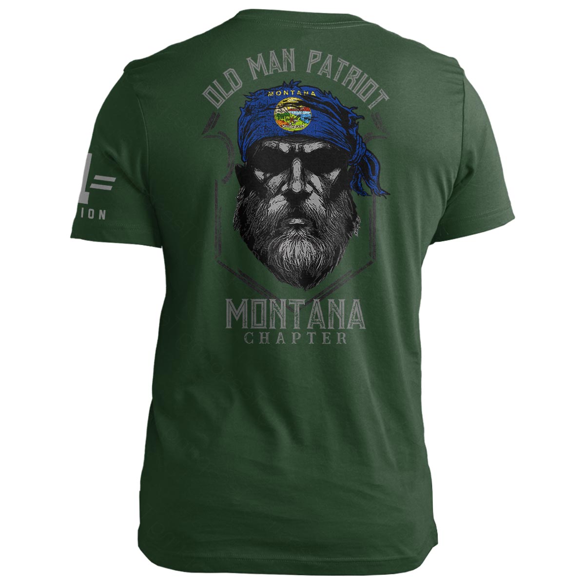 Montana Old Man Patriot