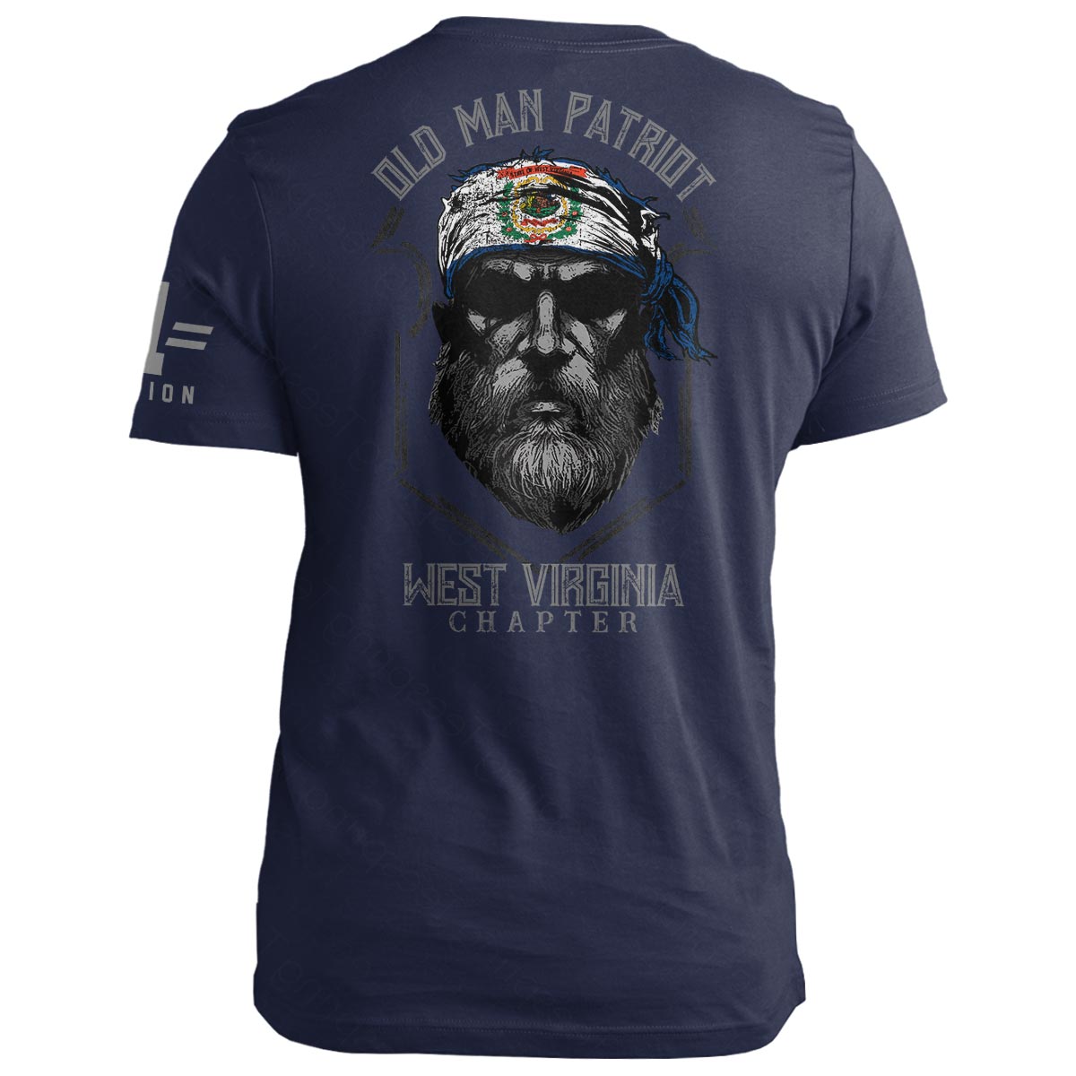 West Virginia Old Man Patriot
