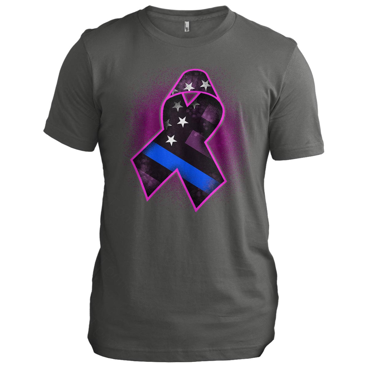 Thin Blue Line Breast Cancer Awareness