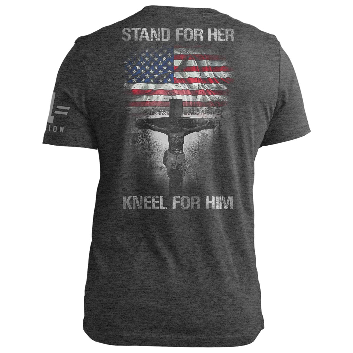Stand For Her Kneel For Him